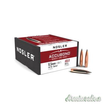 NOSLER Palle AccuBond LR Palla Long-Range 264" 142gr SP #58922 (100pz)