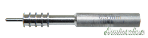 BALLISTOL Adattatore per Pezzuole in Alluminio cal 6.5mm filettatura interna 1/8" #23314