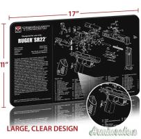 TEKMAT Ruger SR22 Gun Cleaning Mat Tappetino Pulizia Armi con Esploso #R17-RUGERSR22