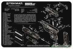 TEKMAT Ruger SR22 Gun Cleaning Mat Tappetino Pulizia Armi con Esploso #R17-RUGERSR22