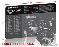 TEKMAT Sig Sauer P229 Gun Cleaning Mat Tappetino Pulizia Armi con Esploso #R17-SIGP229