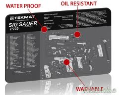 TEKMAT Sig Sauer P229 Gun Cleaning Mat Tappetino Pulizia Armi con Esploso #R17-SIGP229
