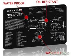 TEKMAT Sig Sauer P250 Gun Cleaning Mat Tappetino Pulizia Armi con Esploso #R17-SIGP250