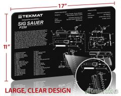 TEKMAT Sig Sauer P250 Gun Cleaning Mat Tappetino Pulizia Armi con Esploso #R17-SIGP250