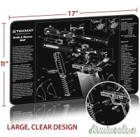 TEKMAT Smith & Wesson M&P Gun Cleaning Mat Tappetino Pulizia Armi con Esploso #R17-SW-MP