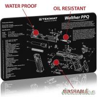 TEKMAT Walther PPQ Gun Cleaning Mat Tappetino Pulizia Armi con Esploso #R17-WAL-PPQ