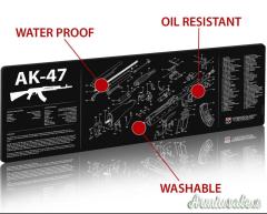 TEKMAT AK-47 Gun Cleaning Mat Tappetino Pulizia Armi con Esploso #R36-AK47