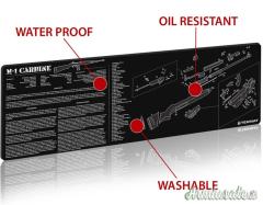 TEKMAT M1 Carbine Gun Cleaning Mat Tappetino Pulizia Armi con Esploso #R36-M1-CARB