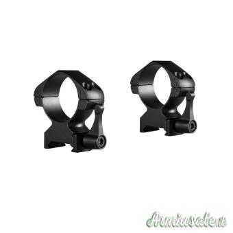 HAWKE Anelli Precision 30mm Alti per Base Weaver con Leva #23017