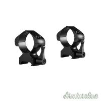 HAWKE Anelli Precision 30mm Alti per Base Weaver con Leva #23017