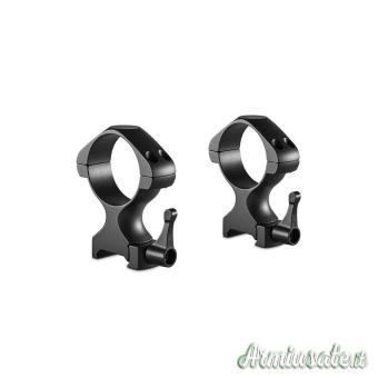 HAWKE Anelli Precision 34mm Alti per Base Weaver con Leva #23032