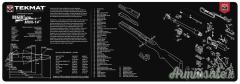 TEKMAT Ruger Mini 14 Gun Cleaning Mat Tappetino Pulizia Armi con Esploso #R36-MINI14