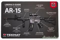 TEKMAT AR-15 Liberal's Guide Gun Cleaning Mat 28x43cm #R17-AR15-MEDIA