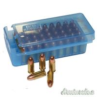 MTM P-50-SS-9 Scatola Portacolpi a Scorrimento Laterale Blu Trasparente