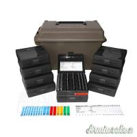 MTM ACC-9 Cassetta Ammo Can Combo con Maniglia + 10 Scatole P-100-9