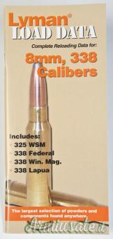 LYMAN Load Data for 8mm, .338 Calibers #9780018