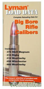 LYMAN Load Data Big Bor Rifle Calibers #9780022