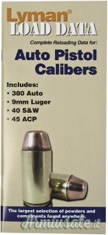 LYMAN Load Data for Auto Pistol Calibers #9780004