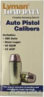 LYMAN Load Data for Auto Pistol Calibers #9780004