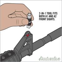 REAL AVID AR-15 Front Sight Adjuster #AVAR15FSA