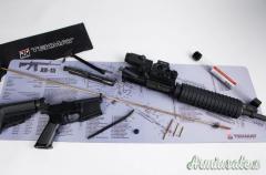 TEKMAT AR-15 Grey Gun Cleaning Mat Tappetino Pulizia Armi con Esploso #R36-AR15-GY