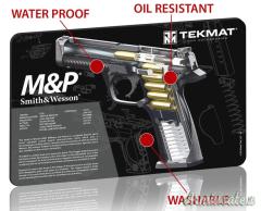TEKMAT M&P Cutaway Gun Cleaning Mat Tappetino Pulizia Armi con Esploso #R17-SW-MP-CA
