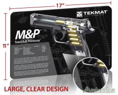 TEKMAT M&P Cutaway Gun Cleaning Mat Tappetino Pulizia Armi con Esploso #R17-SW-MP-CA