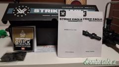 Vortex strike eagle 1-8x24 SFP con cantilever UTG sgancio rapido