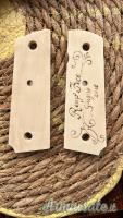 Guancette Colt lavorate a mano