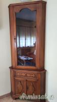 Fuciliera angolare in legno - 5 posti - come nuova!