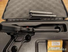 Ruger | Sturm MARK IV .22 LR Long Rifle, SPLENDIDA PISTOLA COMPLETA DI VALIGETTA E DOPPIO CARICATORE