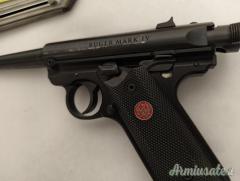 Ruger | Sturm MARK IV .22 LR Long Rifle, SPLENDIDA PISTOLA COMPLETA DI VALIGETTA E DOPPIO CARICATORE