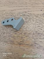 Poggiadito 3 fori lato sinistro per  tiratore destrorso della Toni System, usato su Glock 19