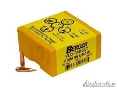 BERGER 6 MM 95 GR. VLD TARGET