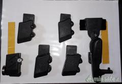 FONDINA DA TIRO DINAMICO PER GLOCK CON PORTACARICATORI E MAGNETE
