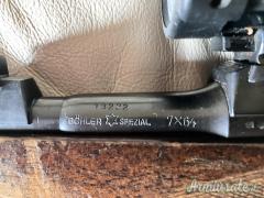 Franz Sodia Ferlach Mauser 98 cal. 7x64 con Swarovski Habicht Nova 6x42 7x64mm Brenneke