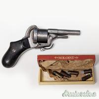 Revolver storico artigiano, calibro 6,5
