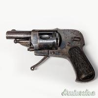 Revolver storico artigiano, modello Belga, calibro 7,65