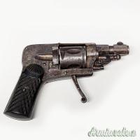 Revolver storico artigiano, modello 1850, calibro 6,35
