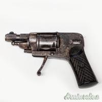 Revolver storico artigiano, modello 1850, calibro 6,35
