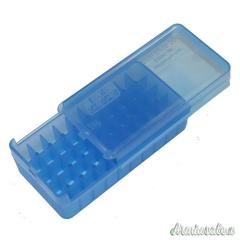 MTM P-50-SS-45 Scatola Portacolpi a Scorrimento Laterale Blu Trasparente