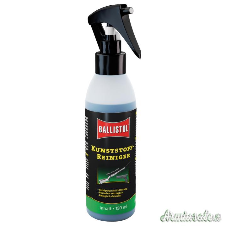 BALLISTOL Kunststoff Reiniger Detergente per Armi Parti in Plastica 150ml