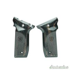 S&W Guance in Legno 22 Victory Classic Panel Silverblack with Laser Logo