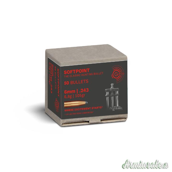 GECO Palle SP 243" 105gr (6mm / 6,8g) (50pz) #2145855