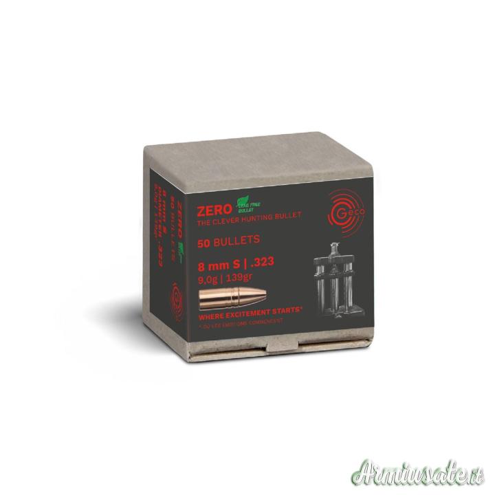 GECO Palle Zero 323" 139gr (8mm / 9,0g) (50pz)