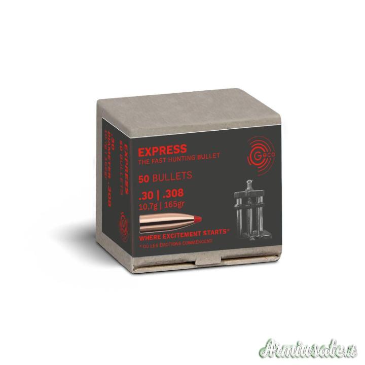 GECO Palle Express 308" 165gr (.30 Cal / 10,7g) (50pz)