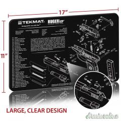 TEKMAT Ruger LC9 Gun Cleaning Mat Tappetino Pulizia Armi con Esploso #R17-RUGERLCP