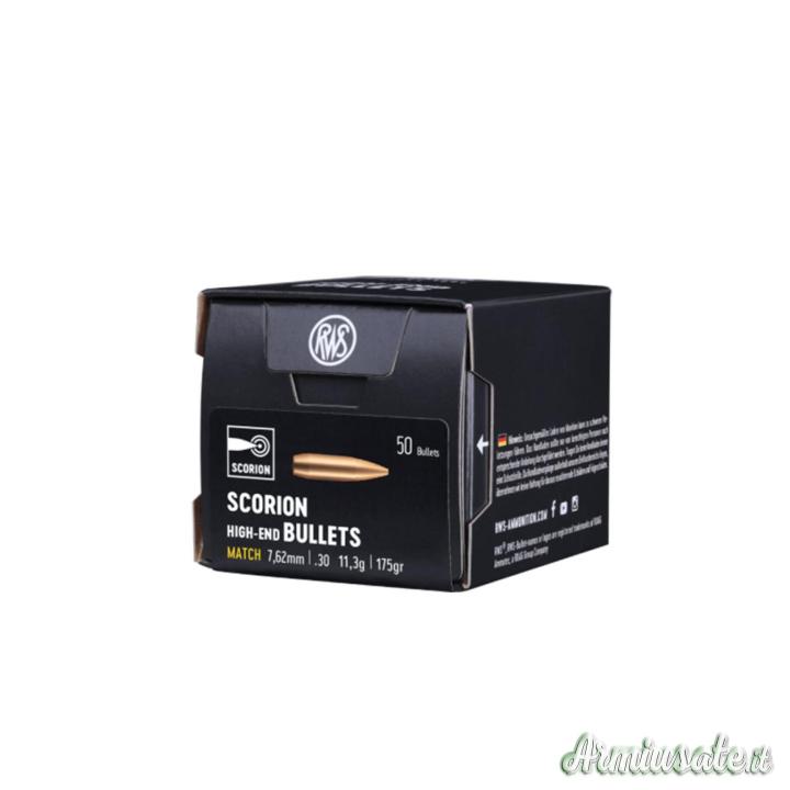 RWS Palle Scorion Match 308" 175gr (50pz) #2418599