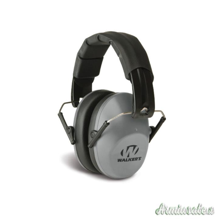 WALKERS Low Profile Folding Muff Cuffia Passiva Gray