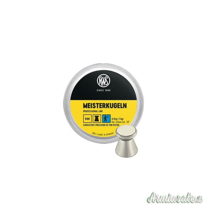 RWS Pallini Meisterkugeln 4.49mm 0,45g/7.0gr (500pz)
